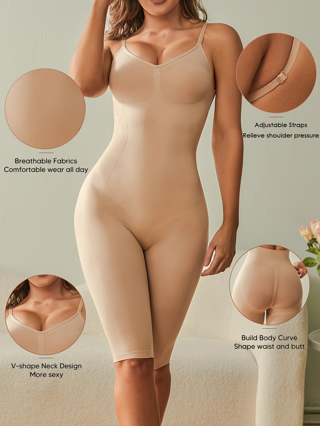 Shameless Sculpt: Voor de perfecte vrouwelijke vormen -Lift je billen, Vorm je borsten en maakt je taille en buik strak en gestroomlijnd