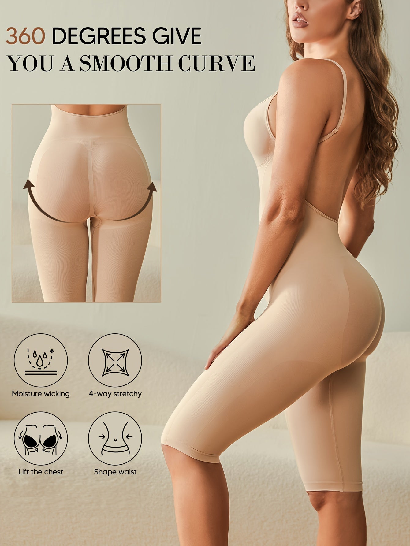 Shameless Sculpt: Voor de perfecte vrouwelijke vormen -Lift je billen, Vorm je borsten en maakt je taille en buik strak en gestroomlijnd