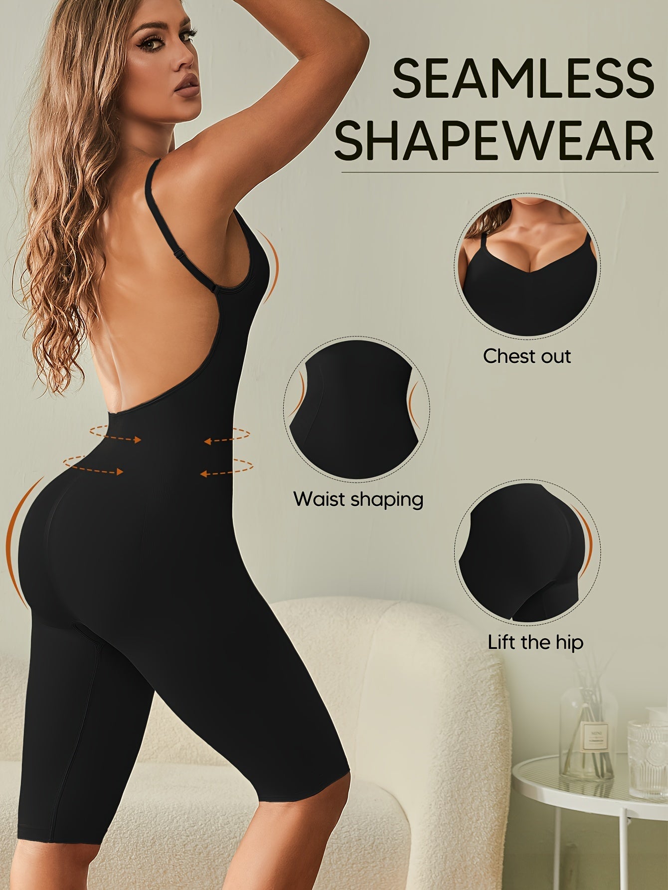 Shameless Sculpt: Voor de perfecte vrouwelijke vormen -Lift je billen, Vorm je borsten en maakt je taille en buik strak en gestroomlijnd
